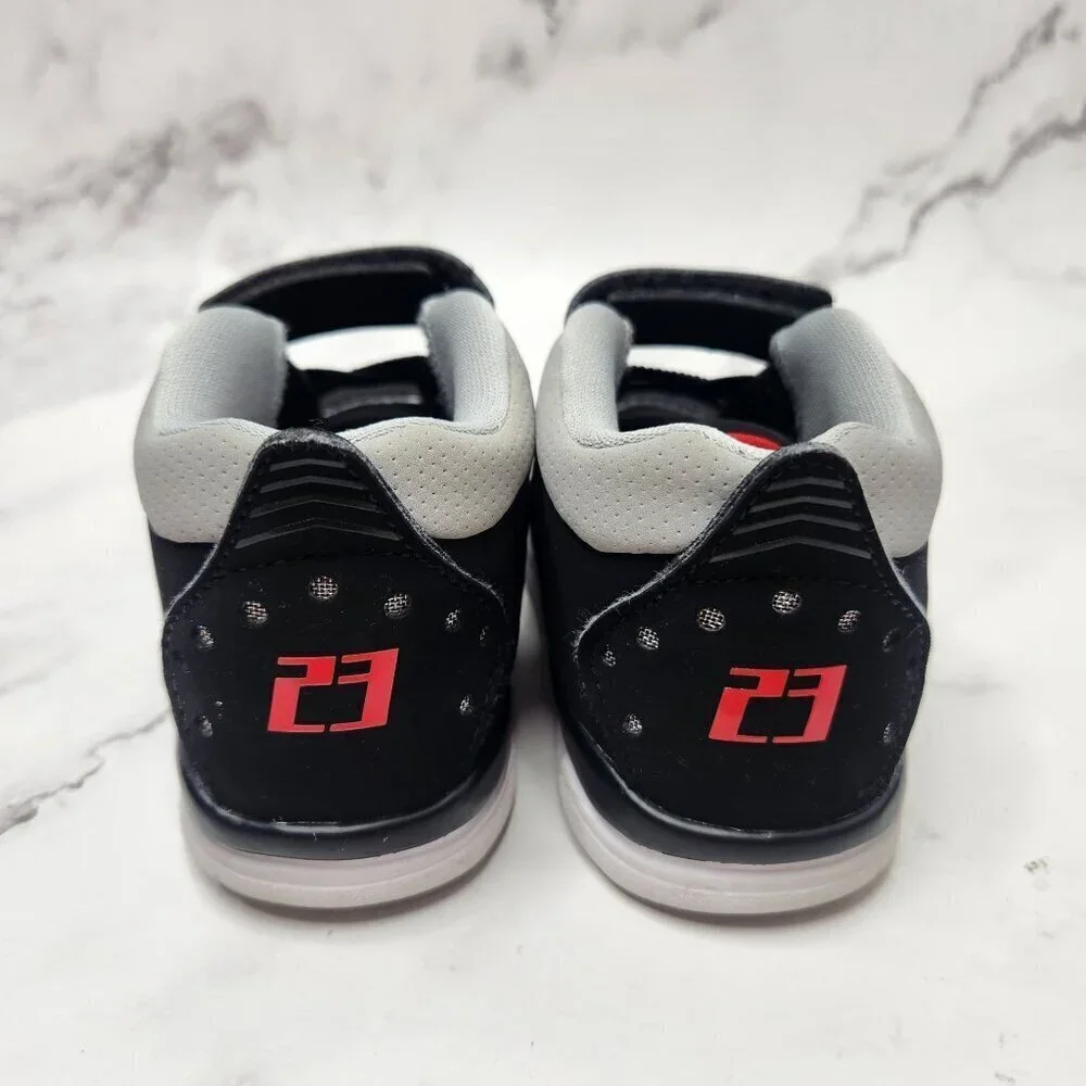 Nike Air Jordan Big Fund Black #23 Toddler Sneakers Shoes Baby Boys Size 6